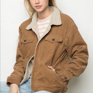 Brandy Melville Corduroy Jacket (like new)